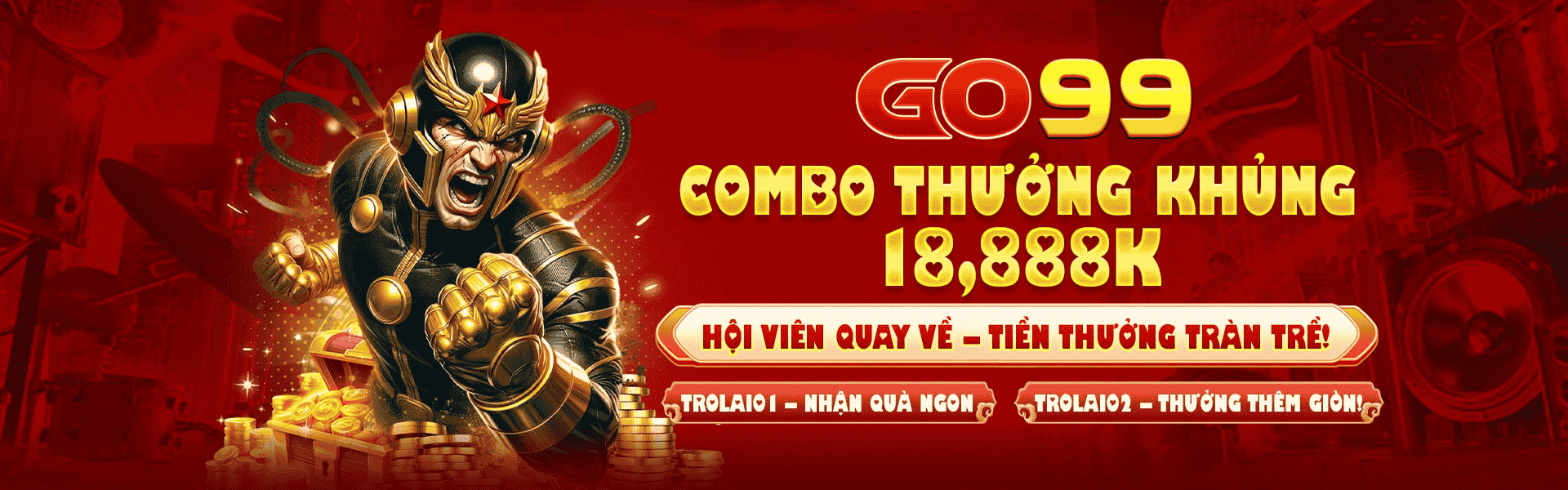 Go99 thưởng khủng 18888k