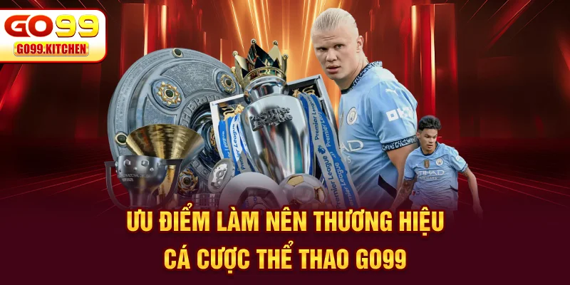Ưu điểm làm nên thương hiệu cá cược thể thao GO99
